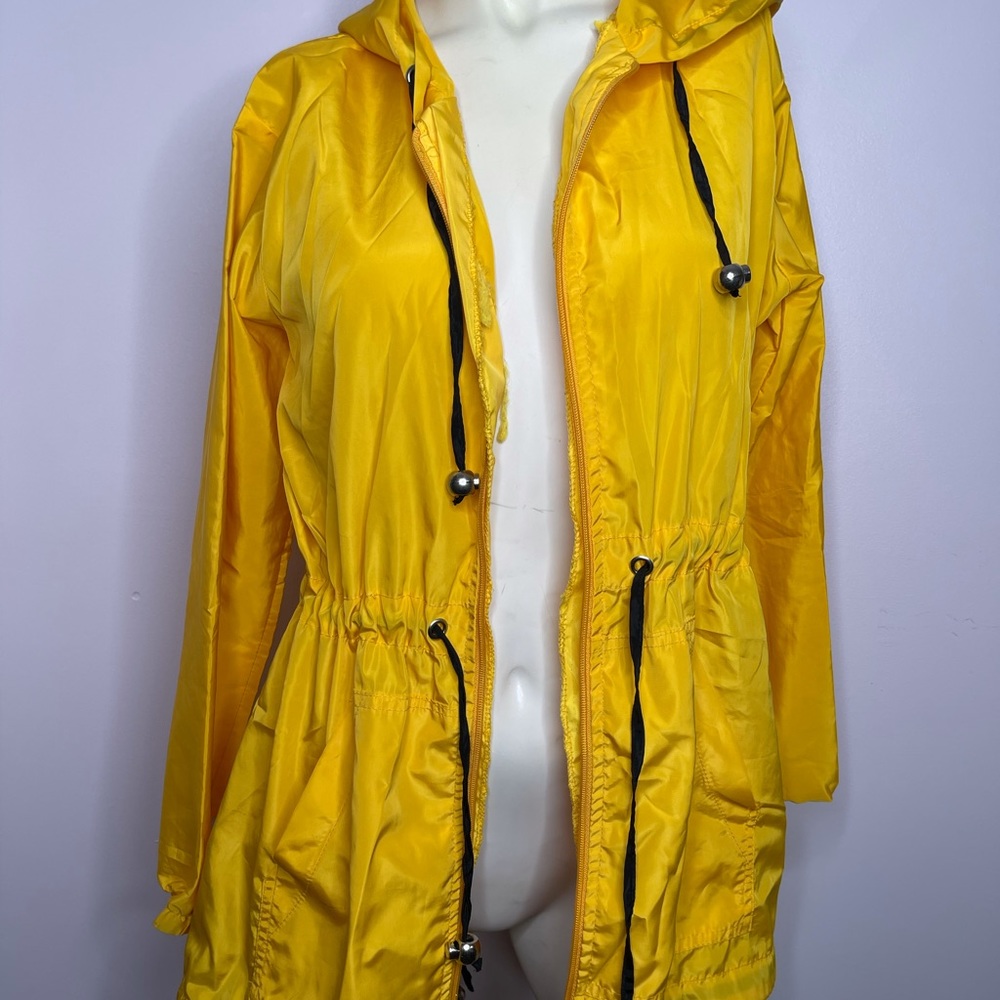 Yellow Windbreaker